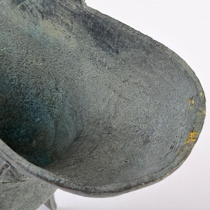 中国 古銅青銅 饕餮文爵 V R8942 - メルカリ