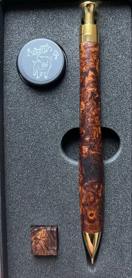 こぶた工房　ローズウッド瘤　杢