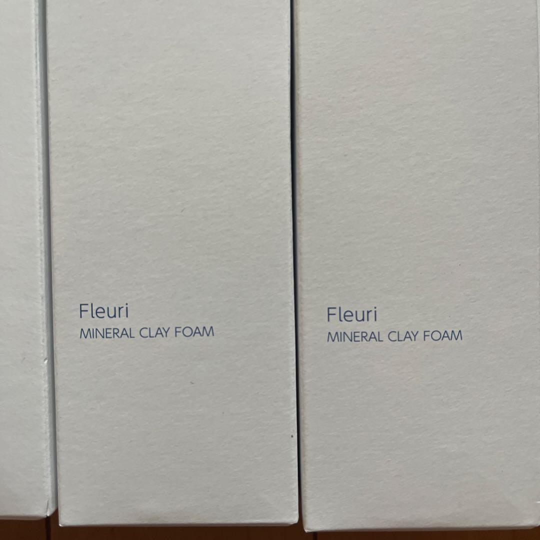 Fleuri クリアジェルクレンジング & ミネラルクレイフォーム 2セット