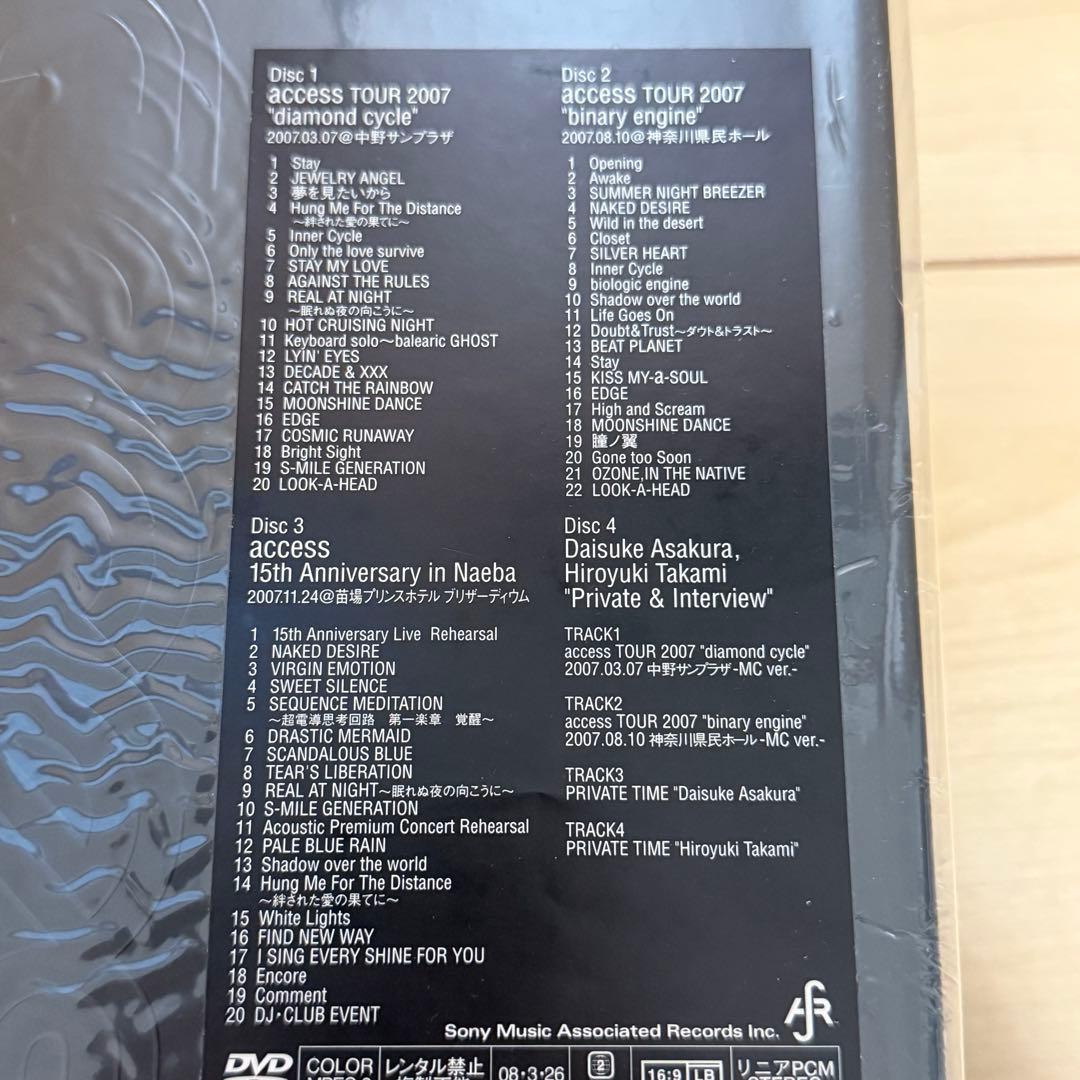 access 15th DVDBOX ツアーパンフレット 書籍 ポストカード - メルカリ
