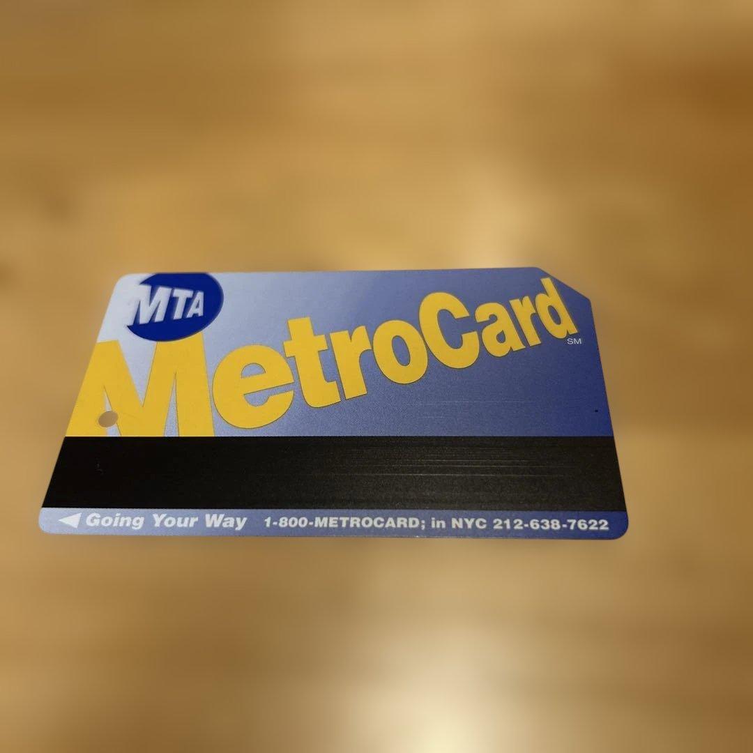 使用済ニューヨーク地下鉄メトロカードRingling Bros広告 1990年代 使用済ニューヨーク地下鉄メトロカードRingling Bros広告 1990年代