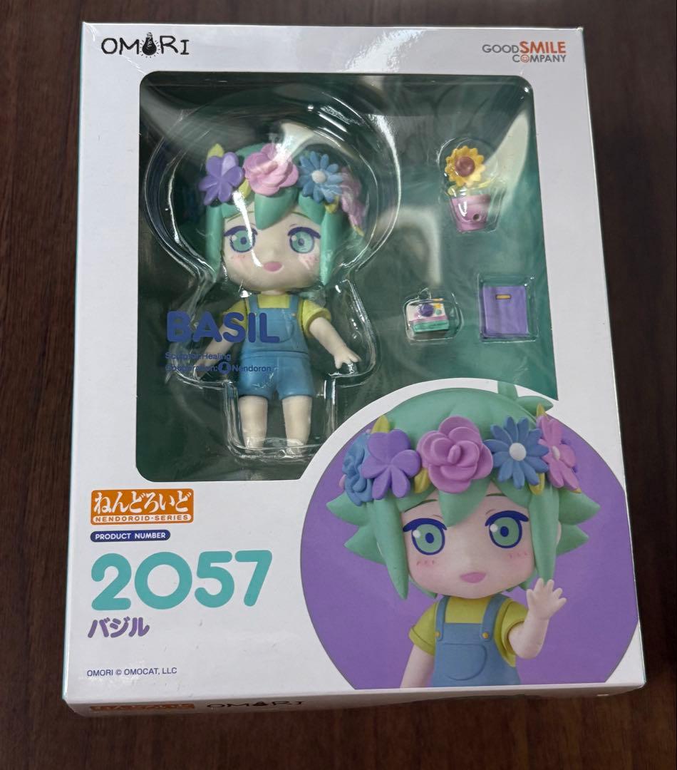 説明書なし】OMORI バジル ねんどろいど フィギュア
