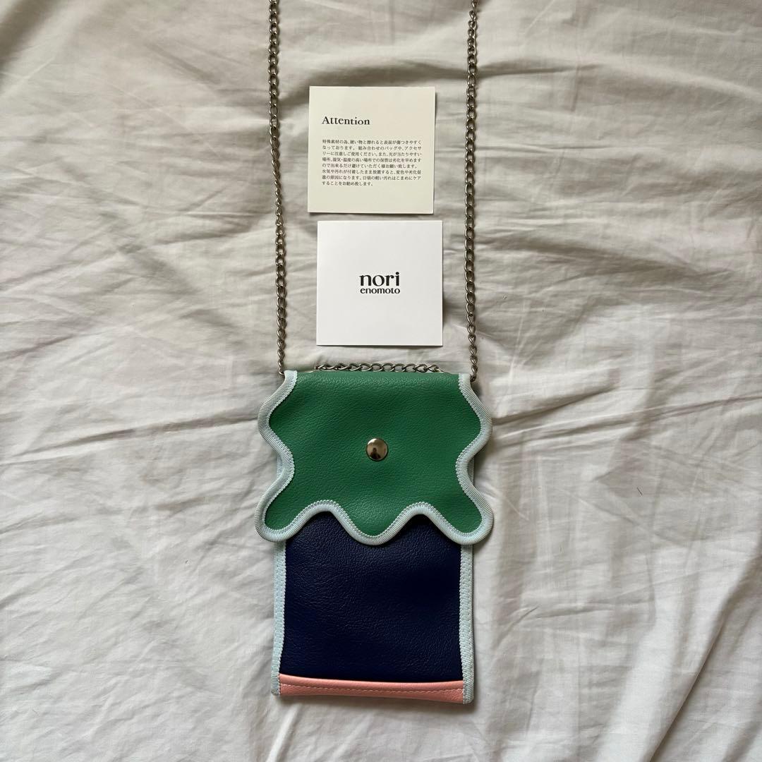 nori enomoto iPhone ショルダーバッグ 財布ピンク可愛い nori enomoto