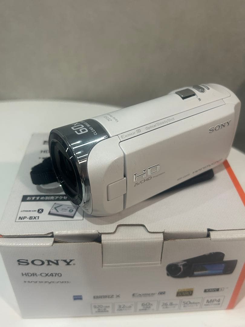 SONY HDR-CX470 ビデオカメラ 本体 - メルカリ