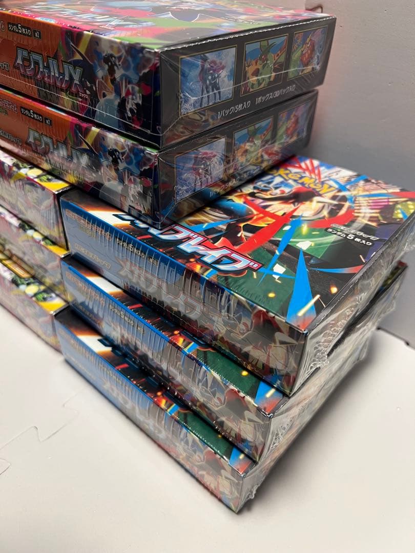 ポケモンカード　シュリンク付き8box インフェルノx メガブレイブシンフォニア