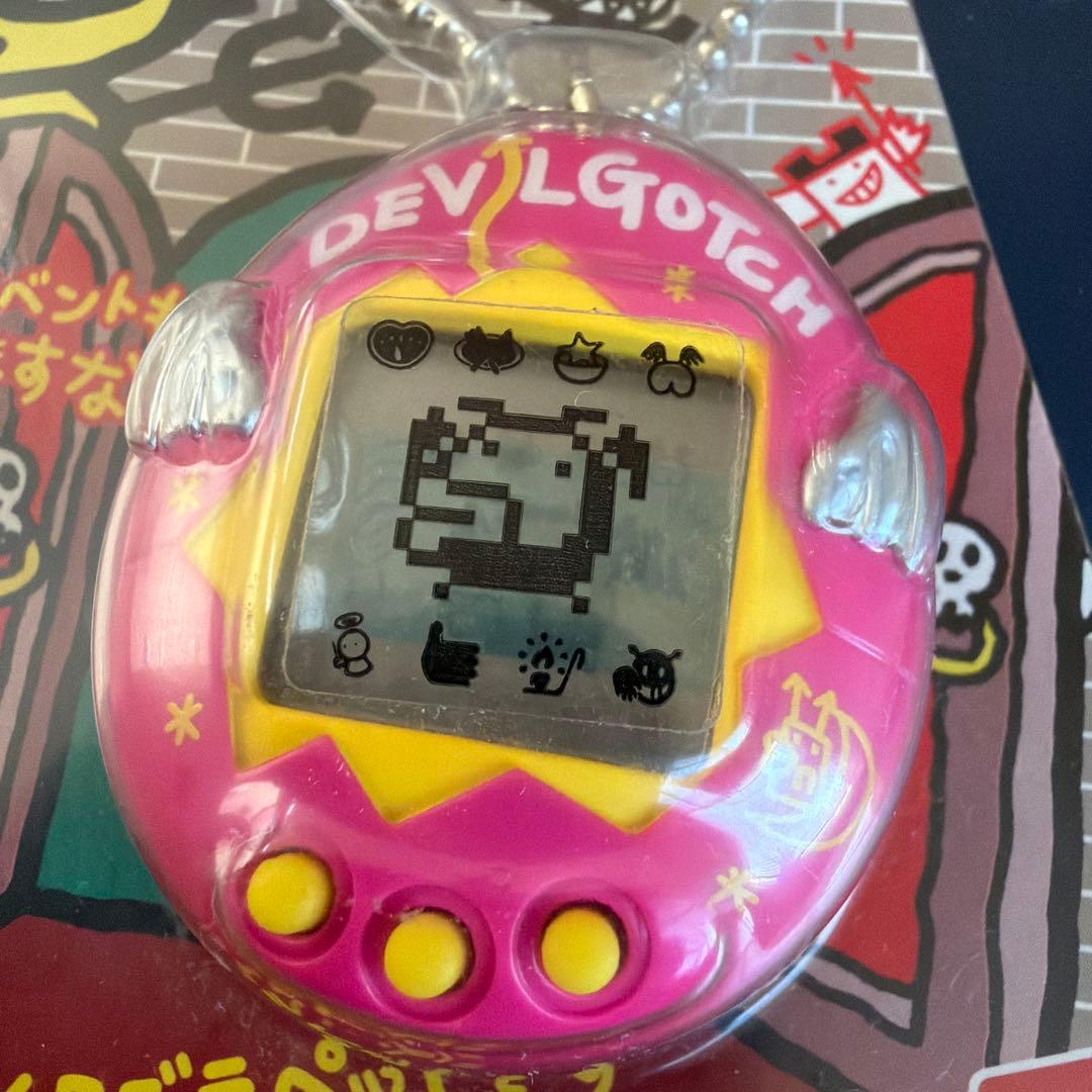 BANDAI デビルっちのたまごっち ピンク - メルカリ