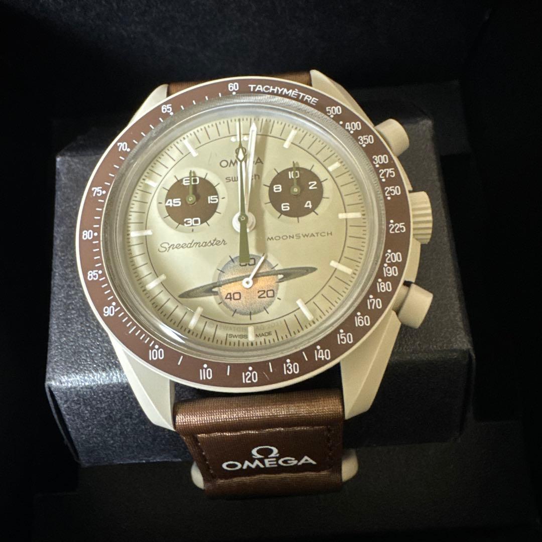 【SALE】OMEGAxSwatch MISSION TO SATURN