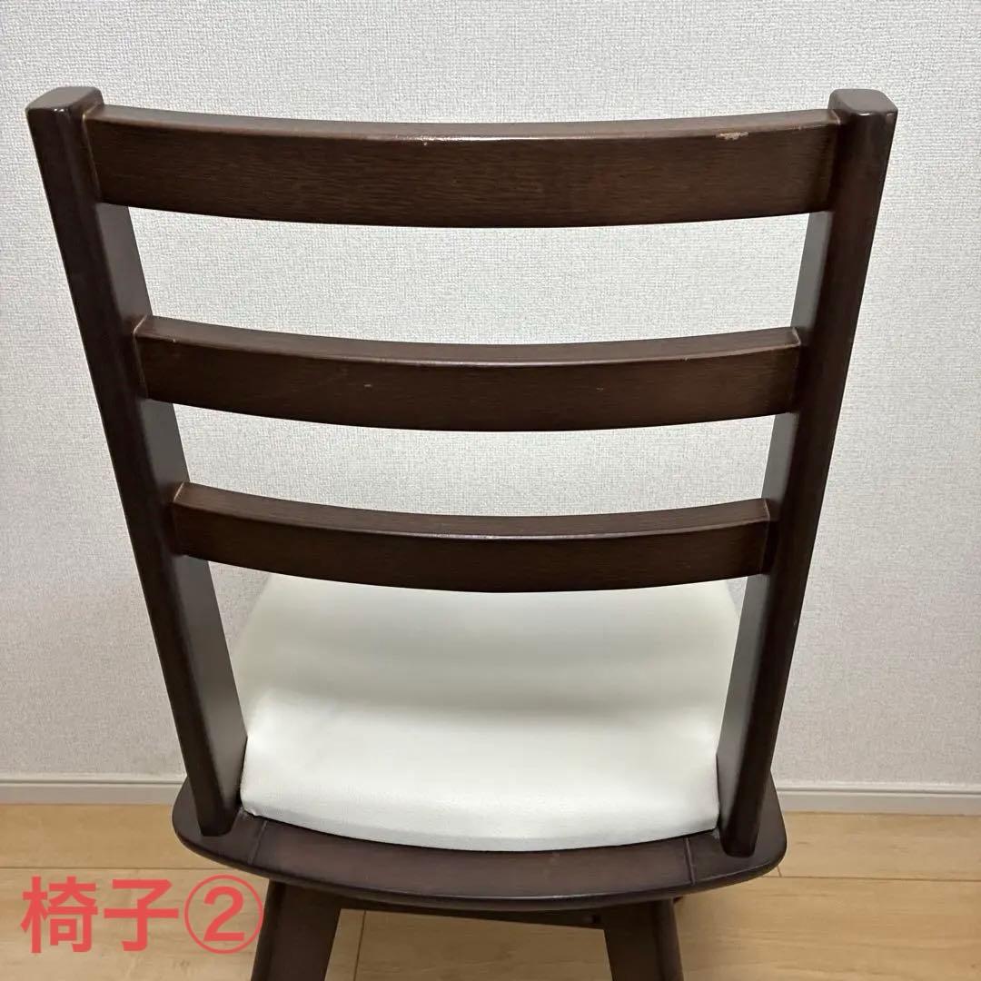 【引き取り or 配達】　ニトリ 伸長式ダイニングテーブル　4点セット ロピア2