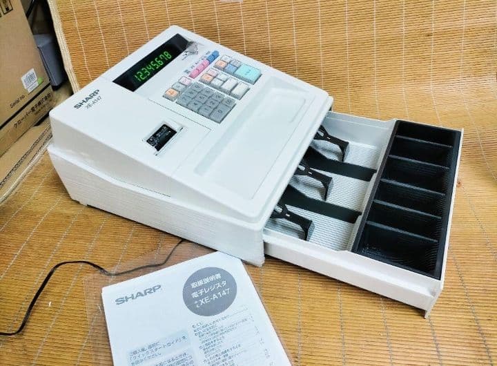 美品シャープレジスター XE-A147 PC連携 355147 - メルカリ