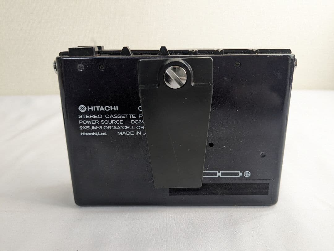 ジャンク品】 HITACHI カセットプレーヤー CP-25