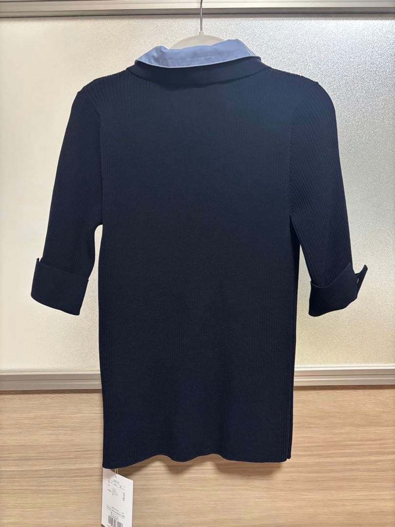 Aquweiser-riche ポロニットソー　ネイビー