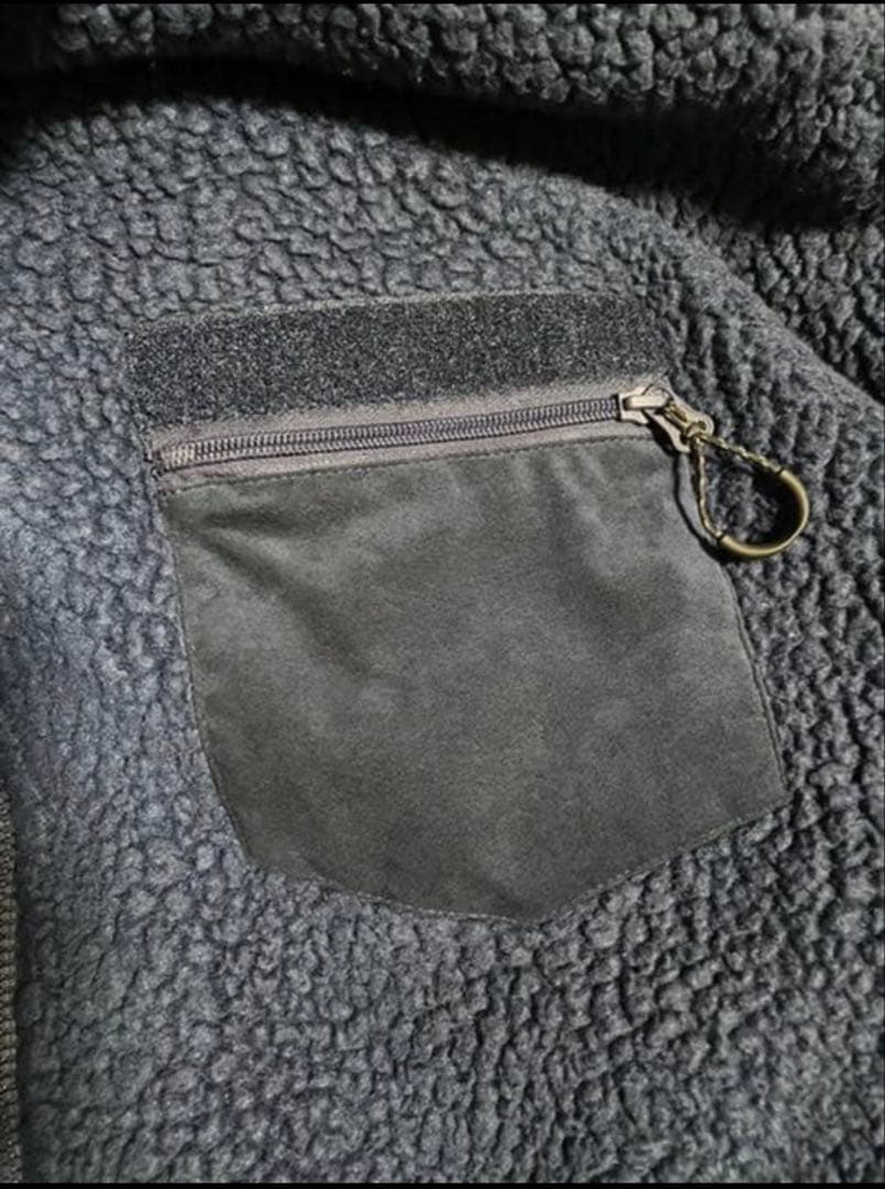 nanamica ナナミカ　フリース　ジャケット　ネイビー