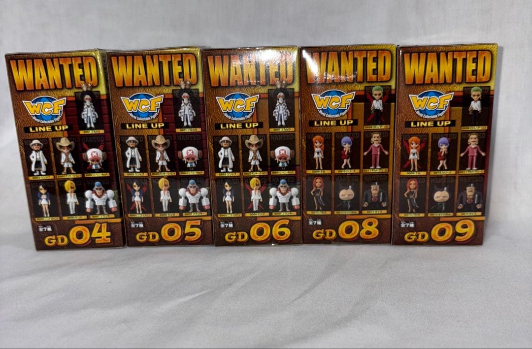 ⭐️未開封⭐️ワンピースWCFフィルムゴールド⭐️人気5種セット