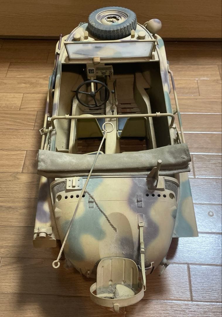 ドラゴン１/６シュビムワーゲン G.Iジョー １体付完成品ジャンク品