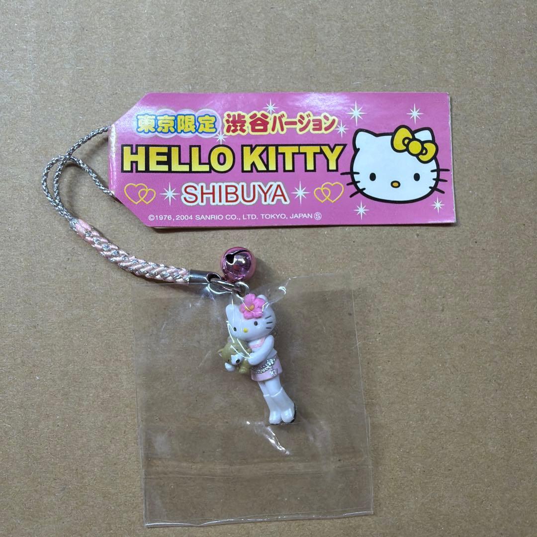 ご当地キティ 根付けストラップ 東京限定 渋谷バージョン - メルカリ