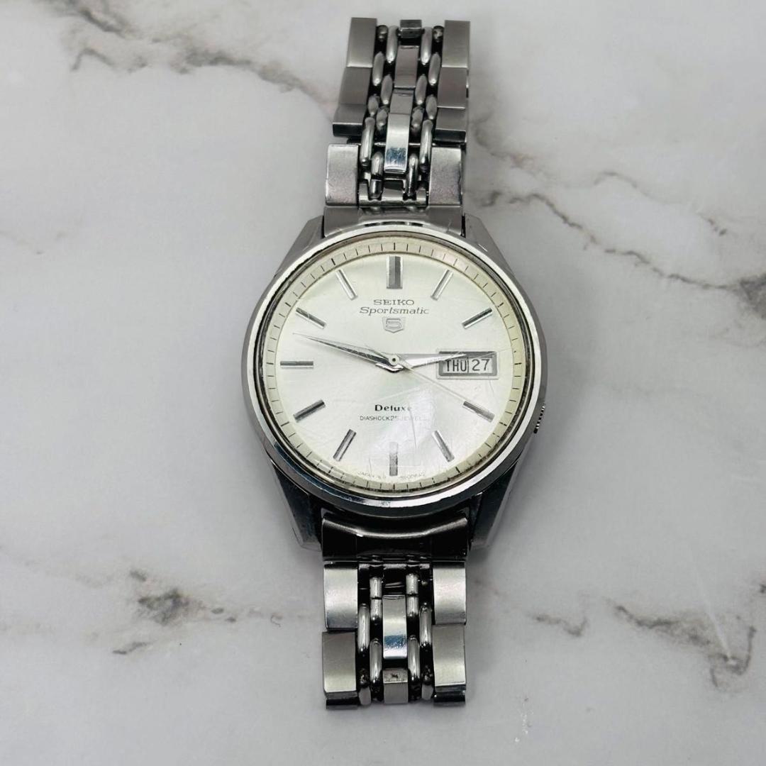 SEIKO スポーツマチック 5 デラックス デイデイト 自動巻 メンズ 腕時計