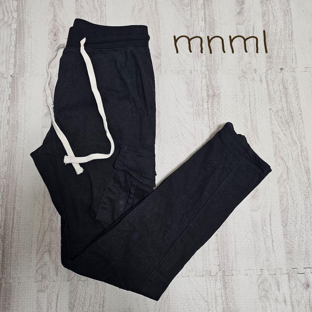 mnml　サルエルパンツ オーガニックコットンリラックスサルエルパンツ