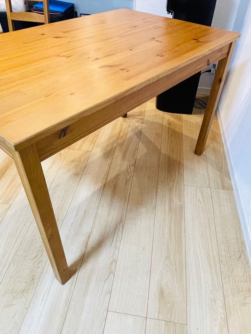 【千葉県流山市引取限定】IKEA ヨックモック　テーブル&チェア4脚セット