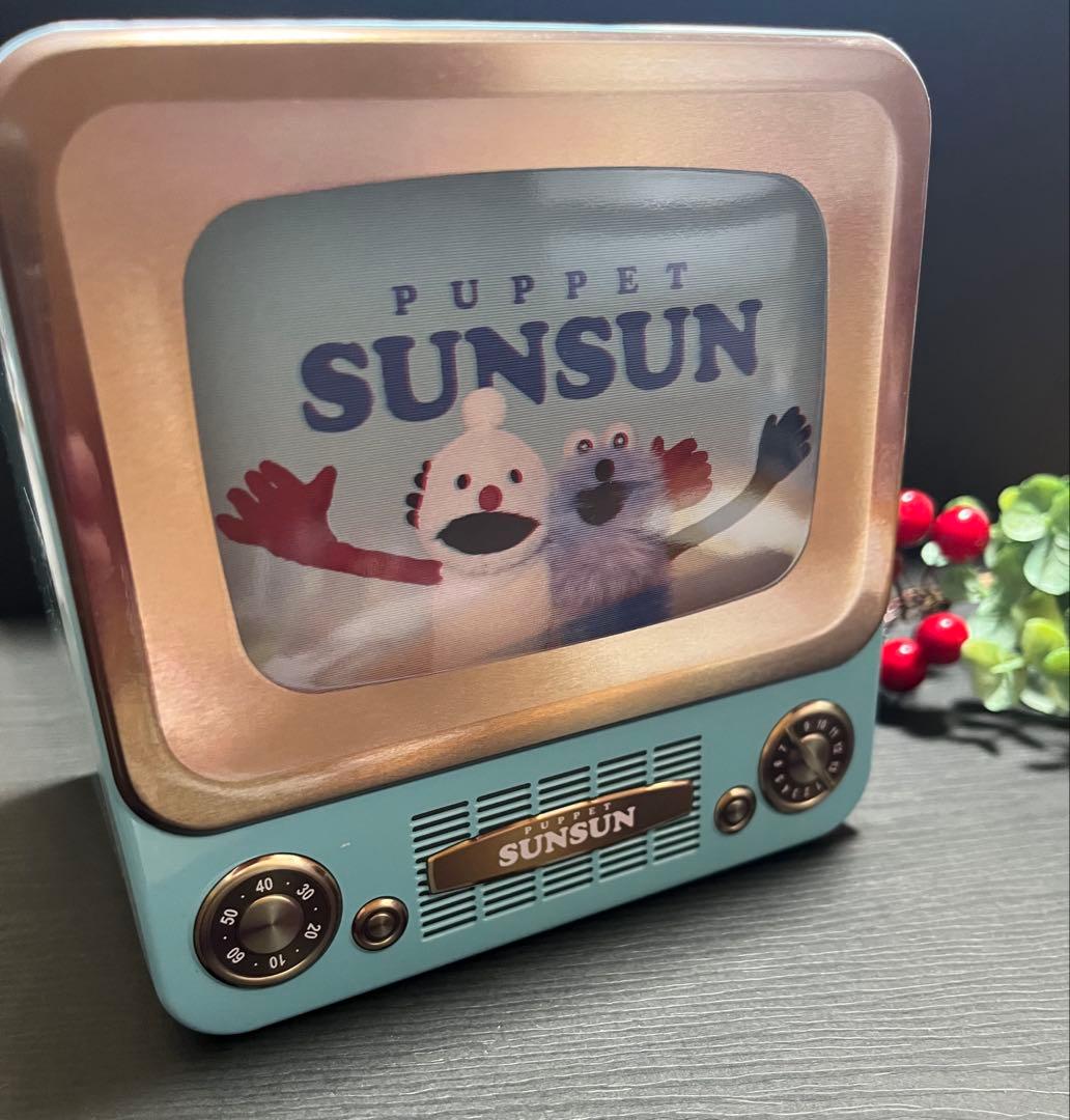 パペットスンスン レトロテレビ缶 ☆新品未開封 - メルカリ
