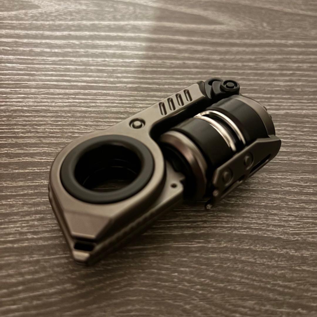 音叉内蔵 グレネード型 フィジェットトイ EDC ハンドスピナー　SS製