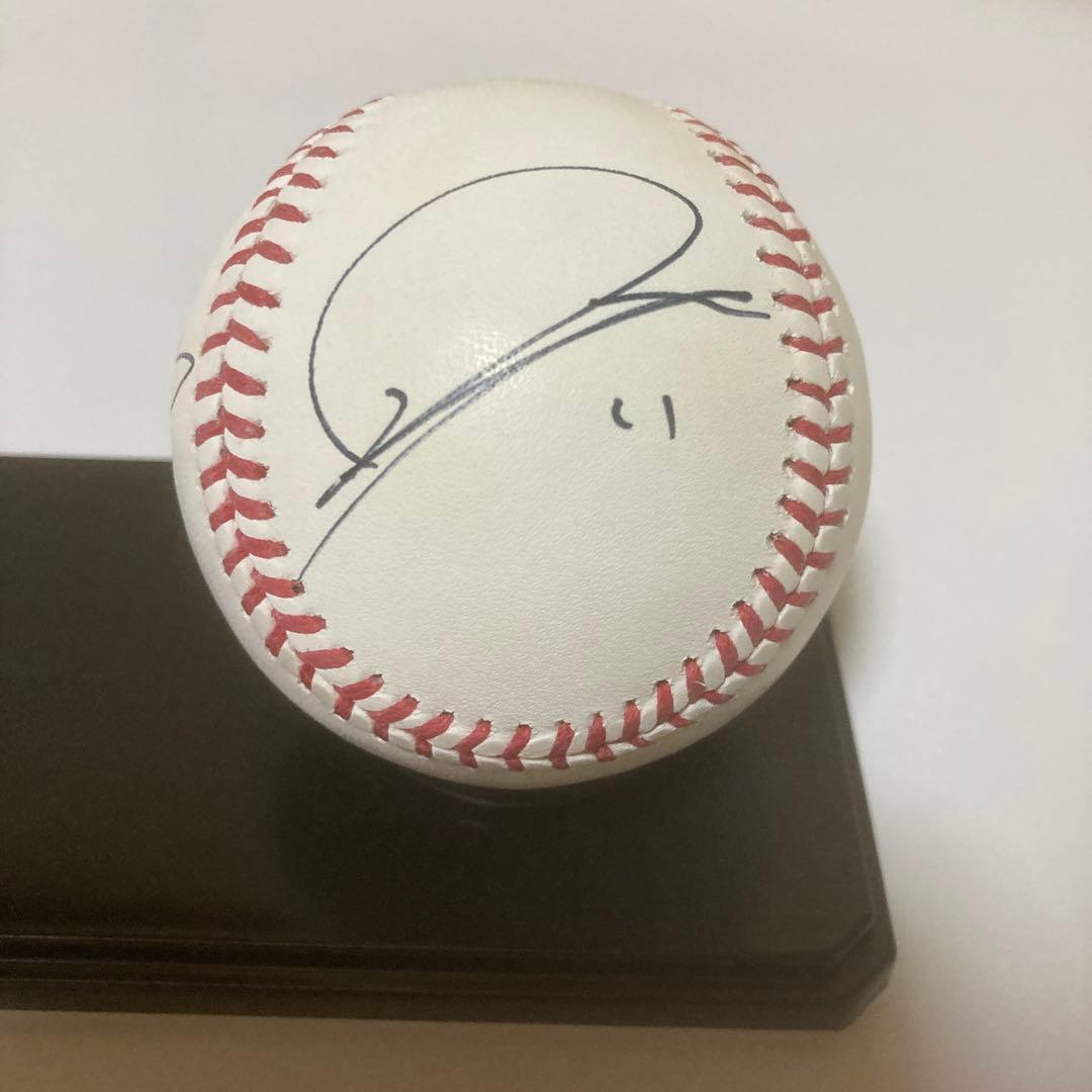 ケース付 MLB公式球 大谷翔平 山本由伸 佐々木朗希 直筆サインボール