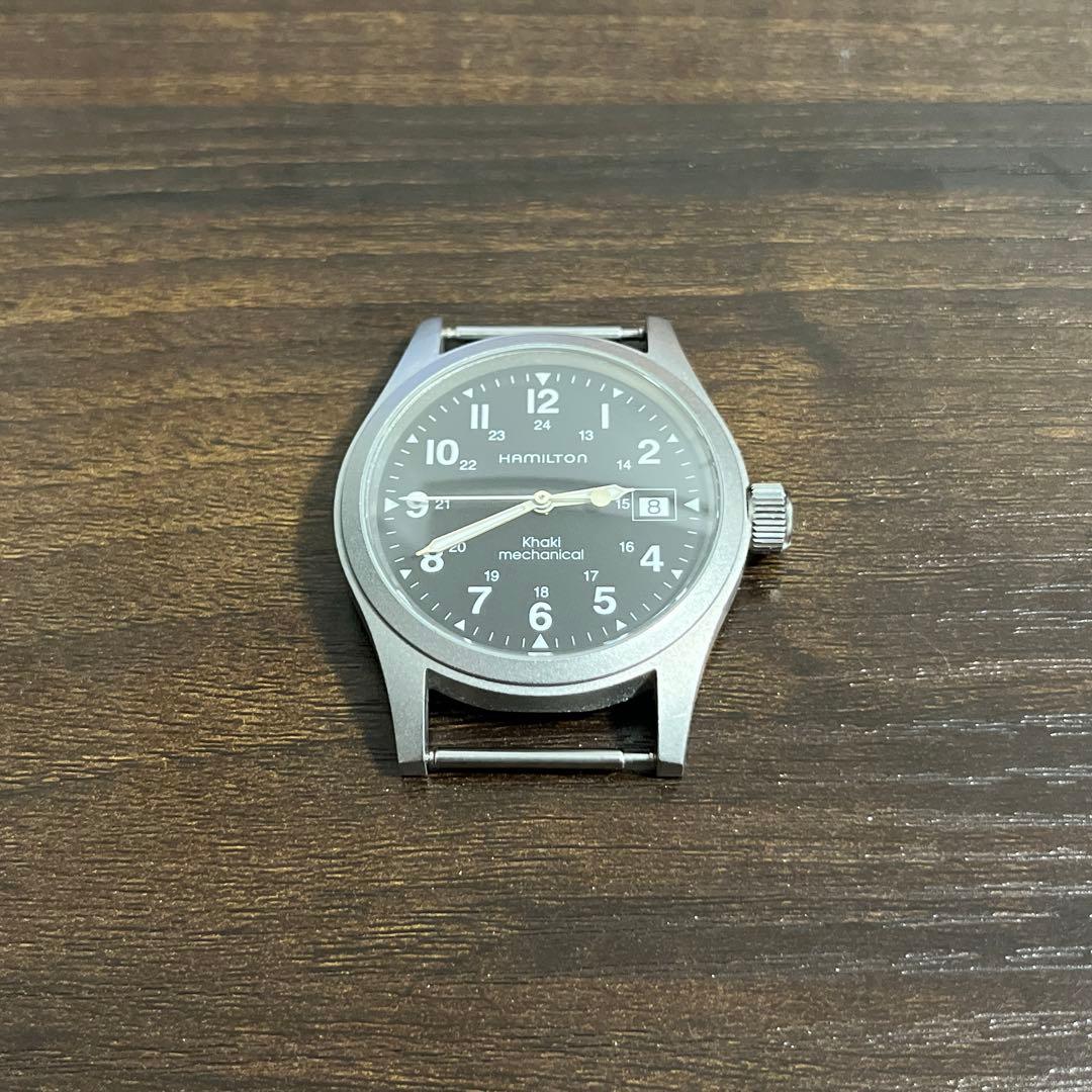 Hamilton khaki mechanical 38mm　文字盤ブラック