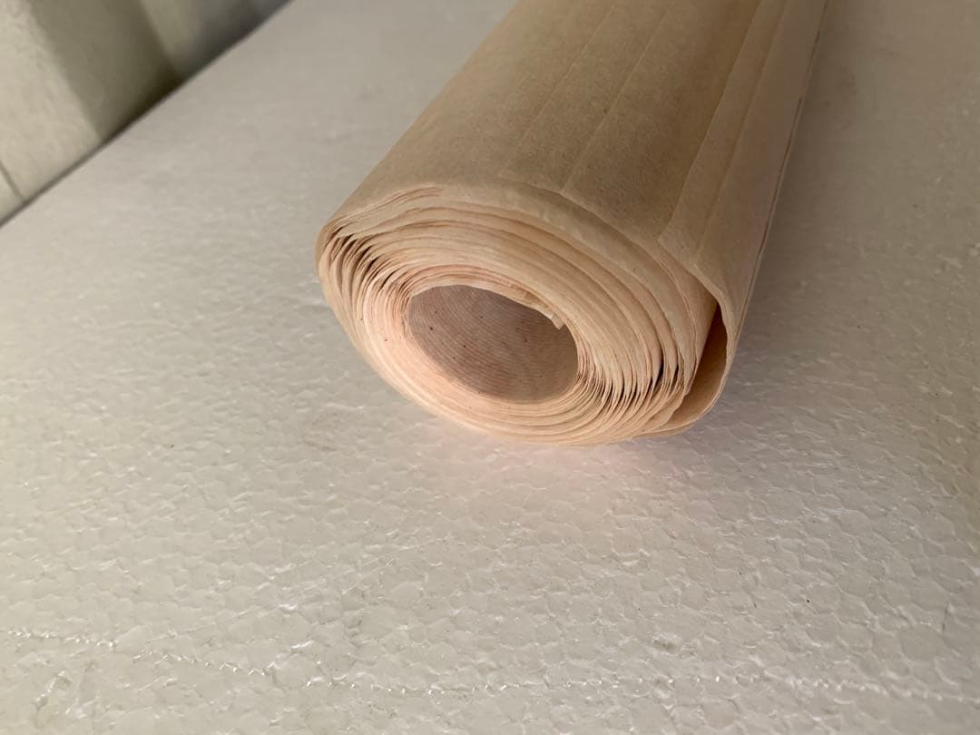 X017』仮名 半切料紙 紋打ぼかし砂子振り 10枚 半切・条幅