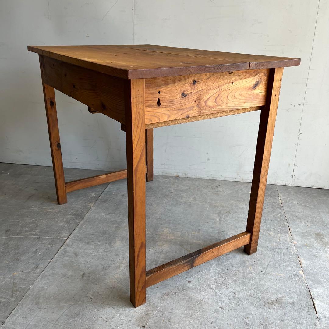 アンティーク 平机 テーブル 無垢材 デスク z485