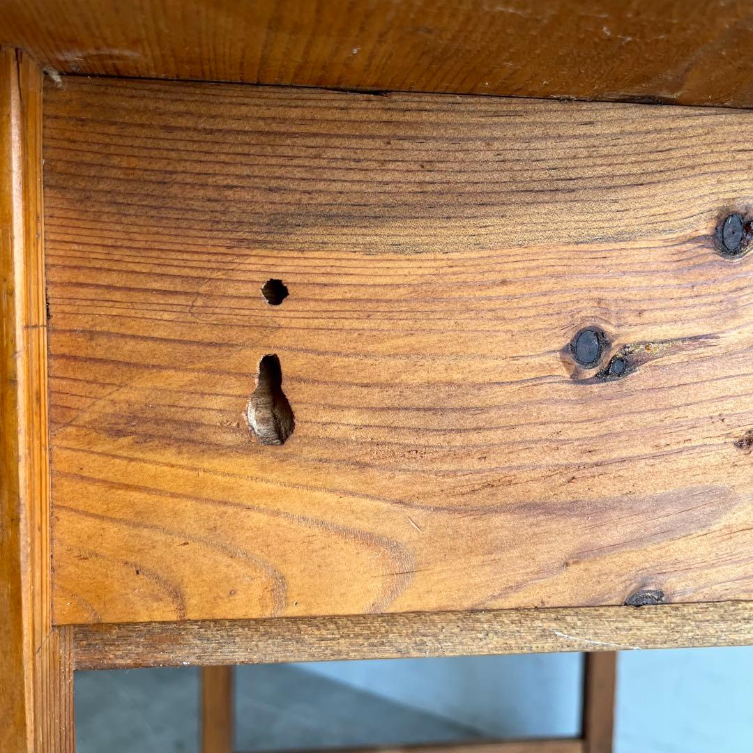 アンティーク 平机 テーブル 無垢材 デスク z485