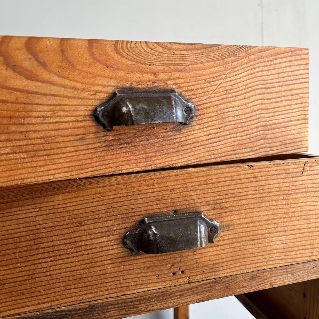 アンティーク 平机 テーブル 無垢材 デスク z485