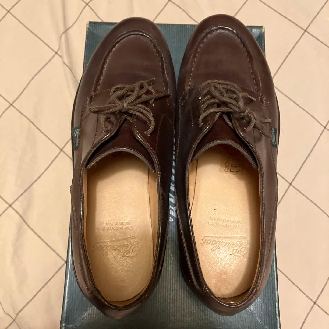 パラブーツ シャンボード Marron-Lis Cafe 7.5