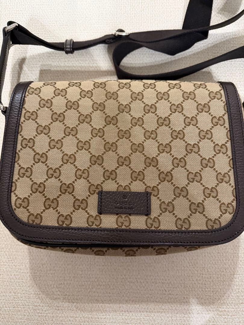 GUCCI ショルダーバッグ ベージュ/ブラウン