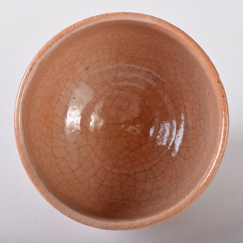 萩焼 草文 茶碗 銘「古今」 仕覆付 堀内宗完(兼中斎)極め