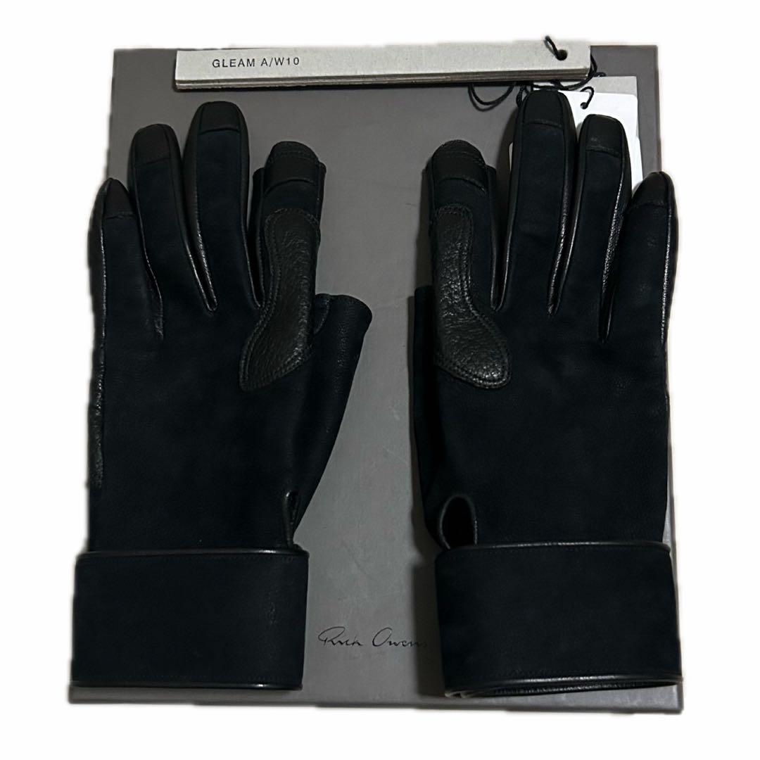 10AW Rick Owens GLEAM期 レザーグローブ 手袋 10AW Rick Owens GLEAM期 レザーグローブ 手袋 Rick Owens レザー