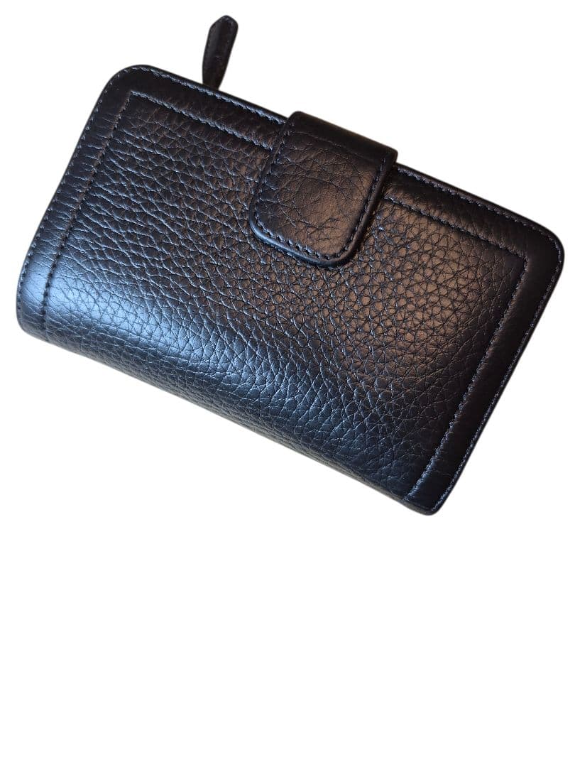 ＰＲＡＤＡ　プラダ　サフィアーノ　二つ折り財布　L字ファスナー　ブラック