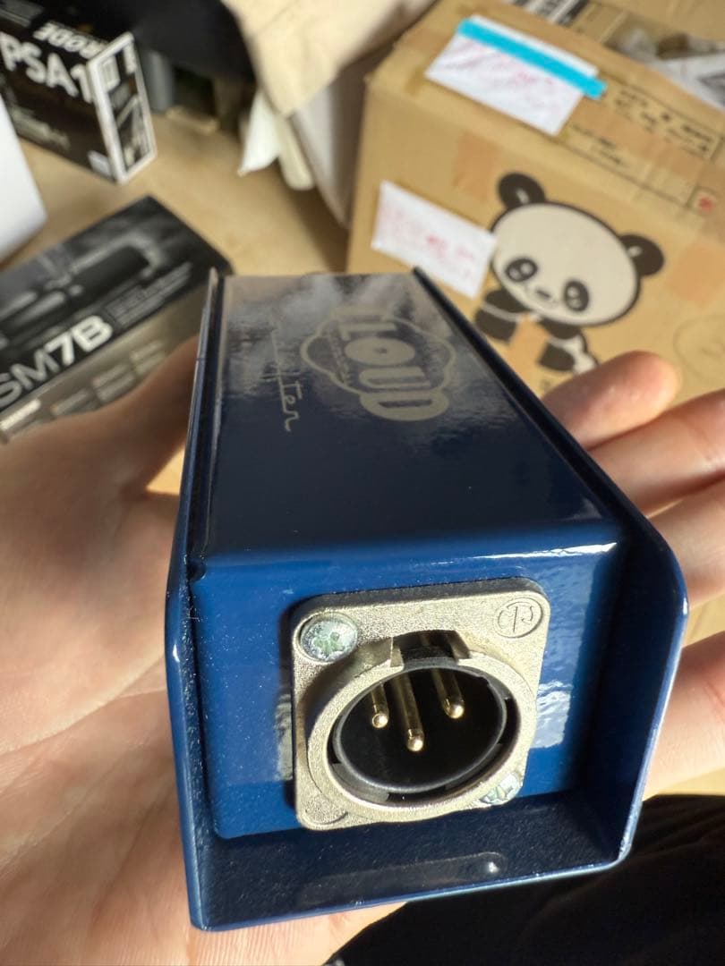 SHURE SM7B ダイナミックマイク＋cloudlifter CL-1