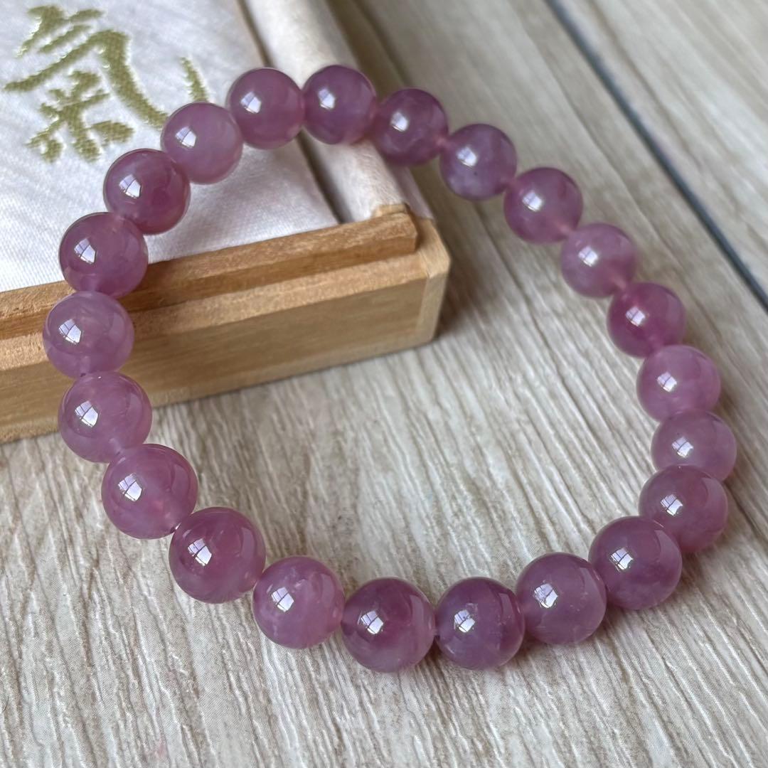 女子力アップで魅力倍増/スターディープローズクオーツ/パワーストーンブレスレット