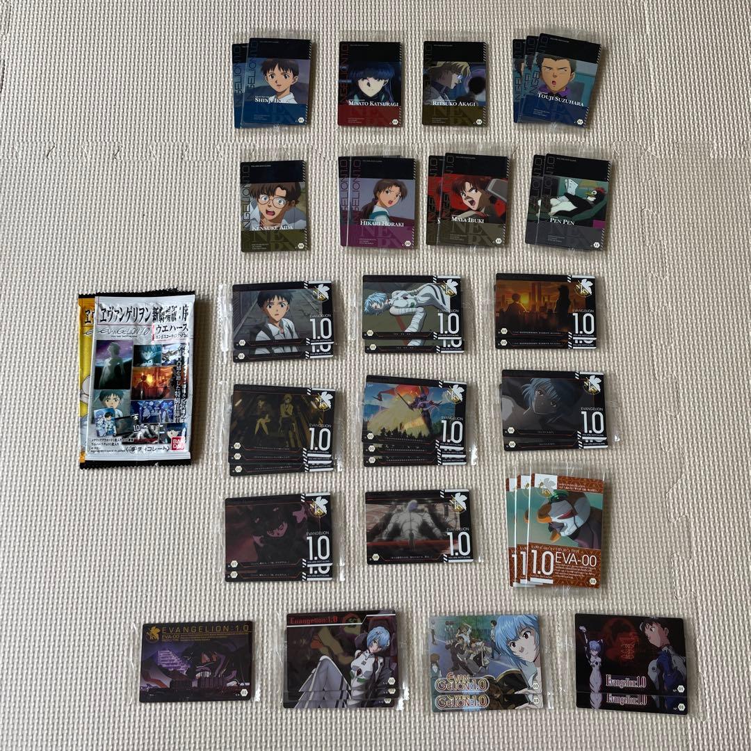 新世紀エヴァンゲリオンウエハースまとめ売り 513枚 新世紀