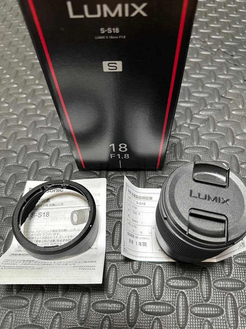 LUMIX S-S18 18mm F1.8 レンズ最終値下げ Amazon.com : Panasonic LUMIX S Series Camera Lens, 18mm F1.8 L