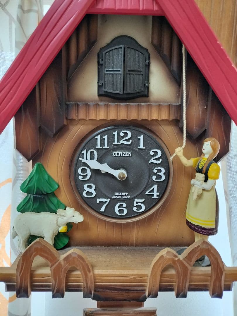 シチズン 鳩時計 稼働品 4MJ732-0