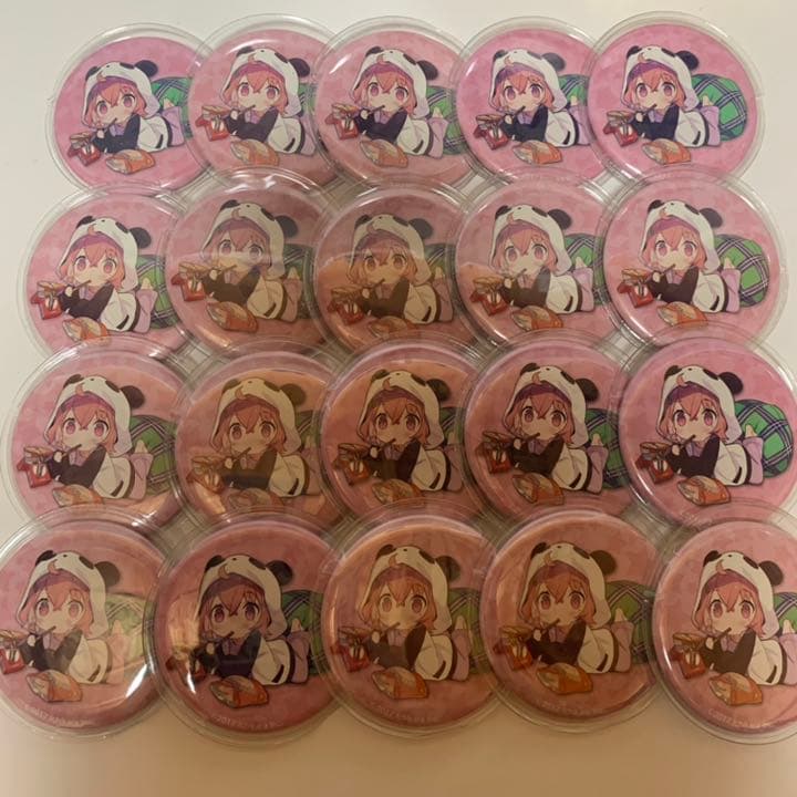 にじさんじ 笹木咲 DMM 缶バッジ