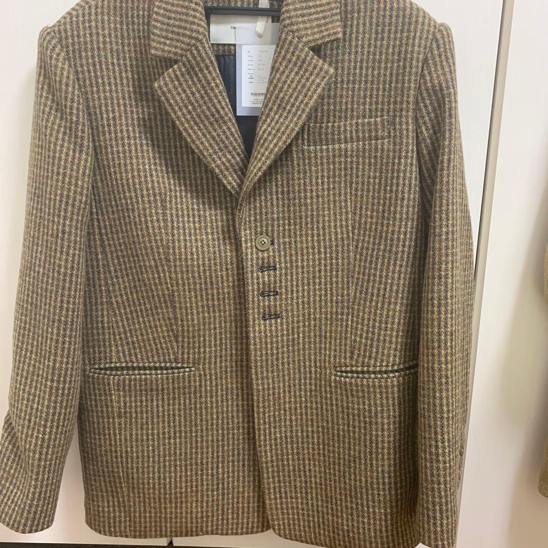 todayful Wool100% Check Jacket 36 todayful WOOL100% CHECK JACKET
