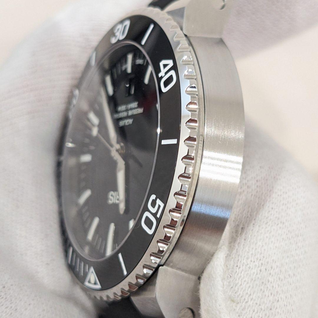 極美品】オリス アクイス デイト 01 733 7730 4134-07 コメ兵｜【新品