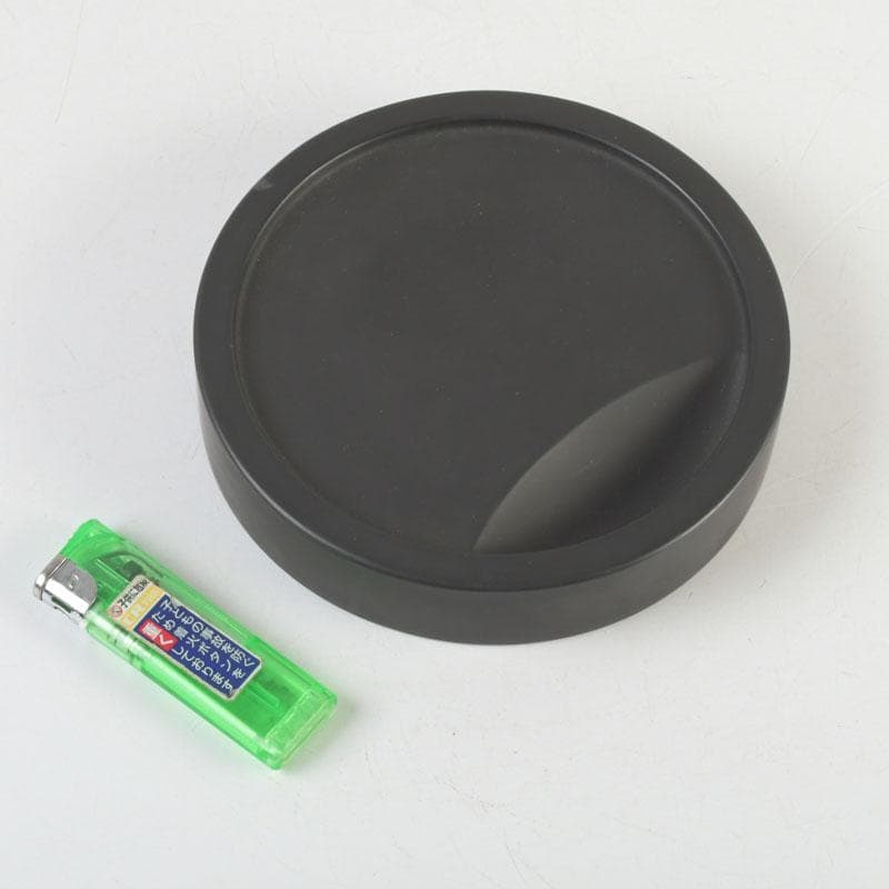 書道具 智力富源造 日月硯 共箱 C 9437