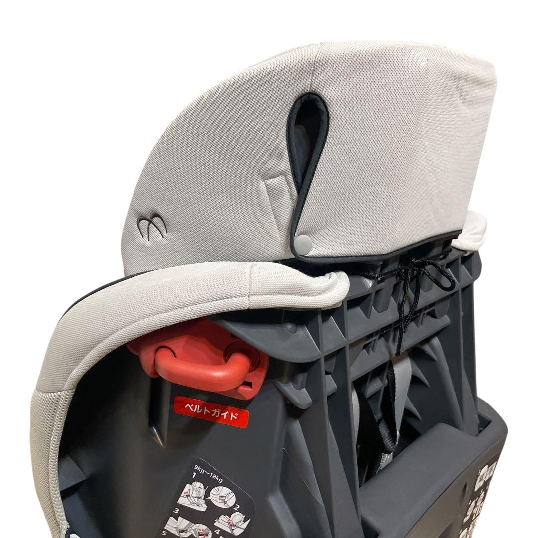 エールべべ　スイングムーンプレミアム　モノブラック　ALC460 ジュニアシート