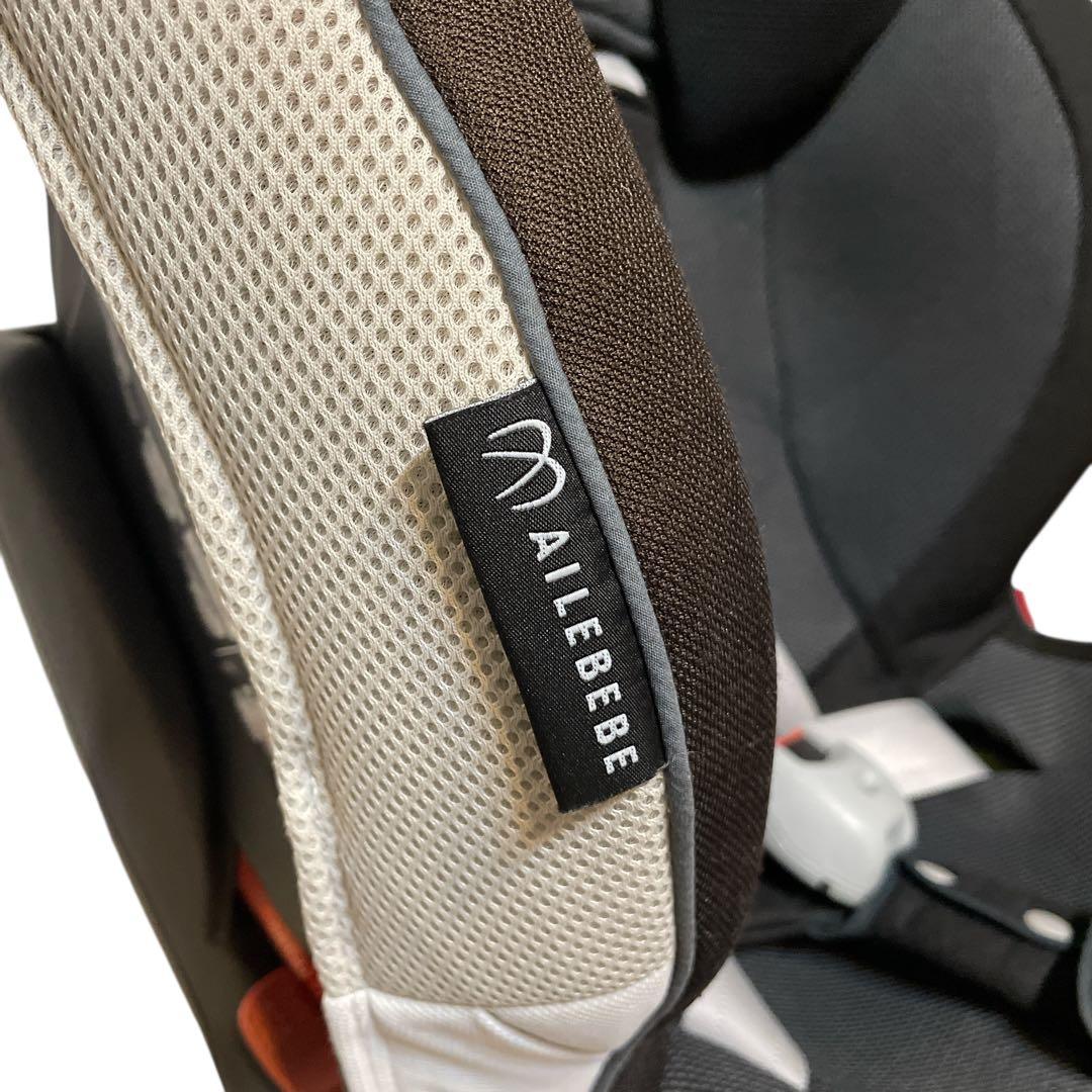 エールべべ　スイングムーンプレミアム　モノブラック　ALC460 ジュニアシート