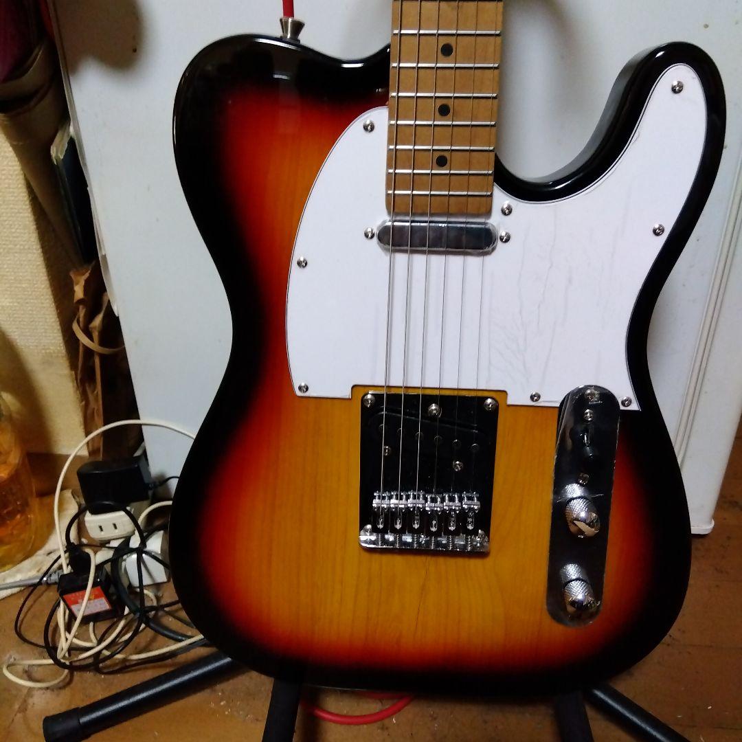 テレキャスター　サンバースト 21フレット　プレイテック　新品