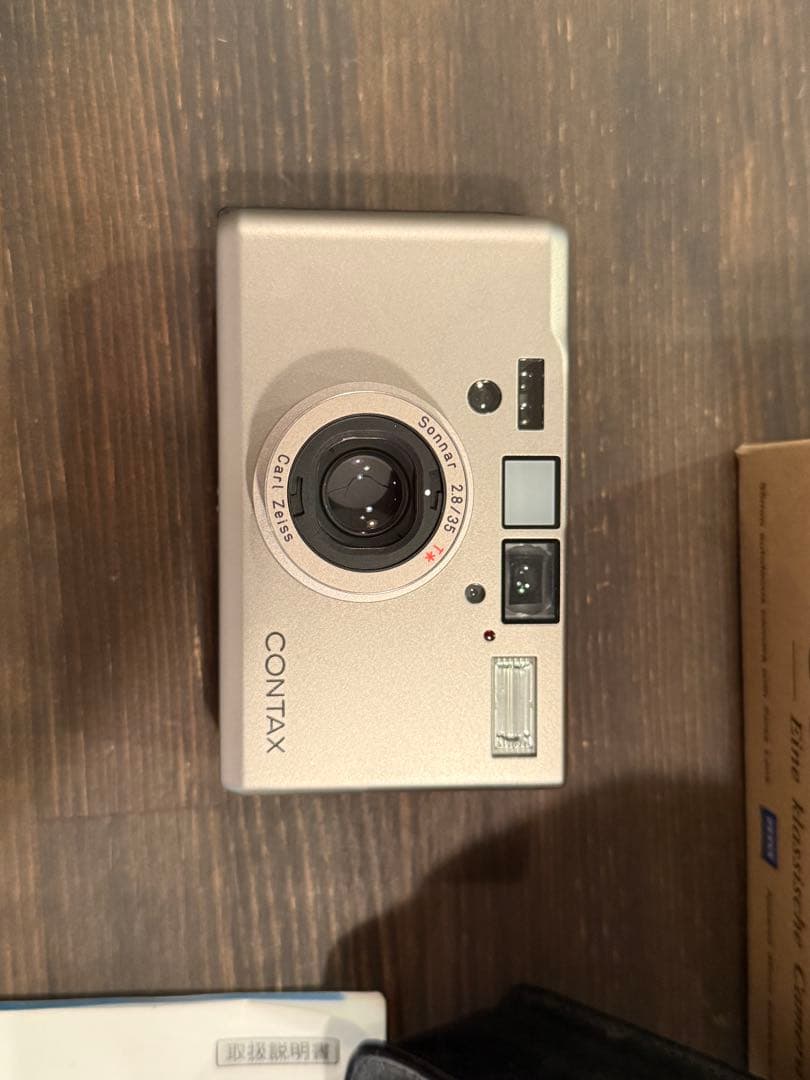 動作確認済】美品Contax T3 後期 ダブルティース 箱あり