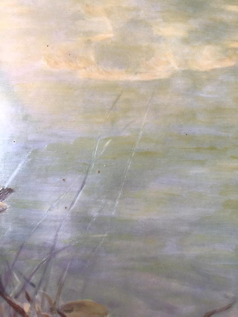 九月の朝 ポール・シャバ絵画油絵