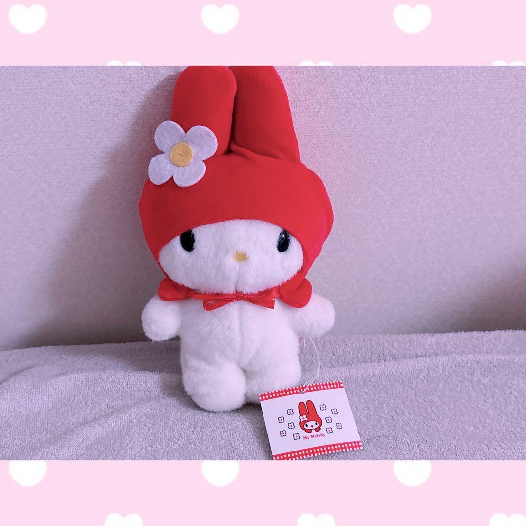 マイメロディ 昭和 レトロ タグ付き レア 廃盤 ぬいぐるみ - メルカリ